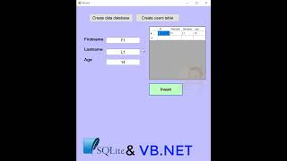 Create Your First Database in Minutes SQLite and Visual Basic.net 2026  Made Easy