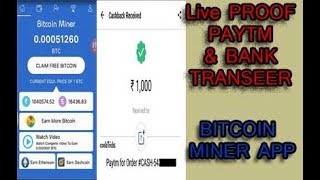 Earn Free bitcoin Payment Proof Video With Paytm  Btc Price in india screenshot 5