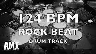 124 BPM ROCK BEAT DRUM TRACK