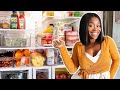 FRIDGE DEEP CLEAN & FULL ORGANIZATION| WHAT'S IN MY FRIDGE/PANTRY| GROCERY HAUL