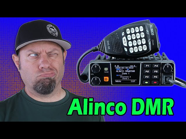 Alinco DR-MD500T Dual Band DMR Mobile Radio - YouTube