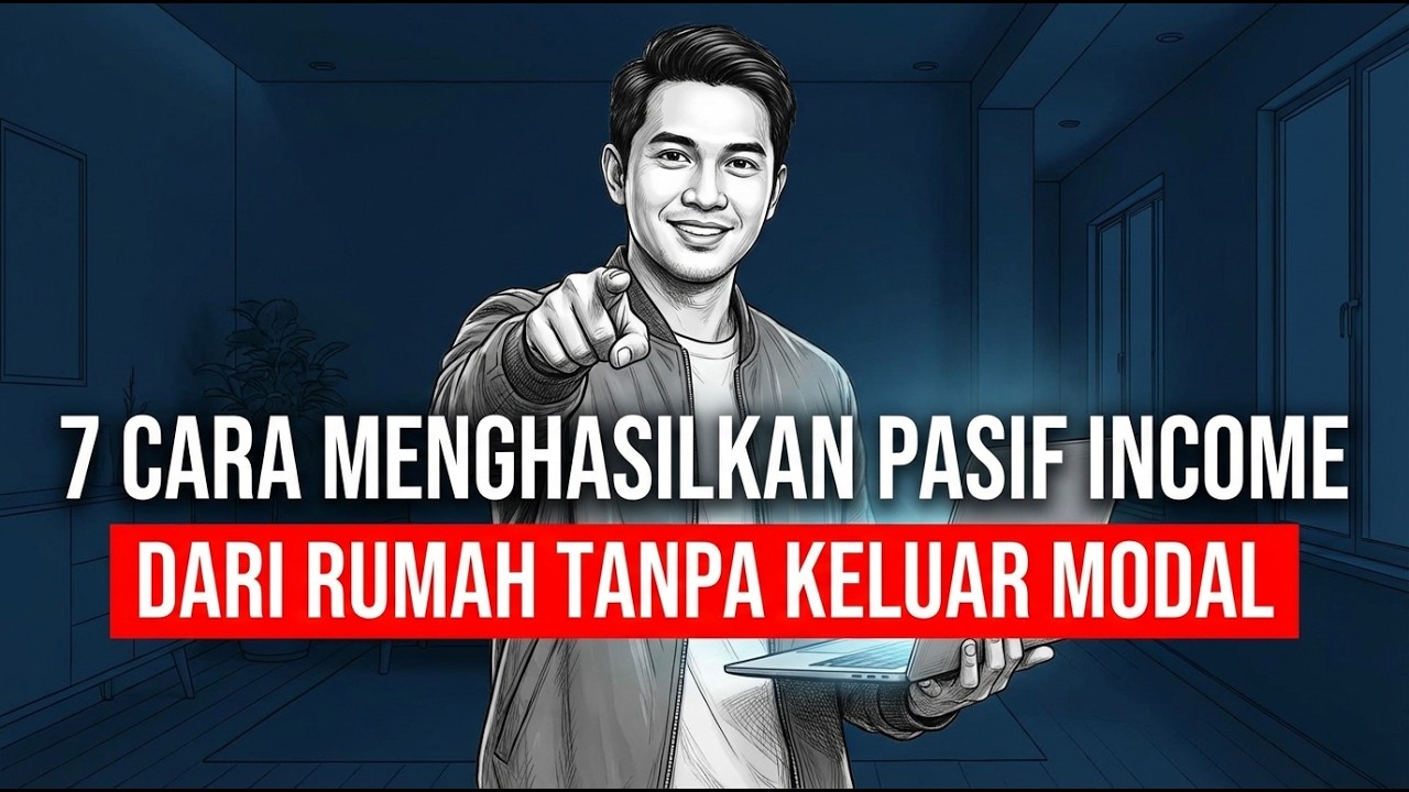 7 CARA MENGHASILKAN PASIF INCOME DARI RUMAH TANPA KELUAR MODAL