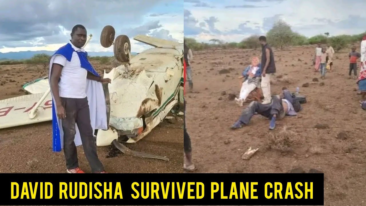 DAVID RUDISHA SURVIVED PLANE CRASH