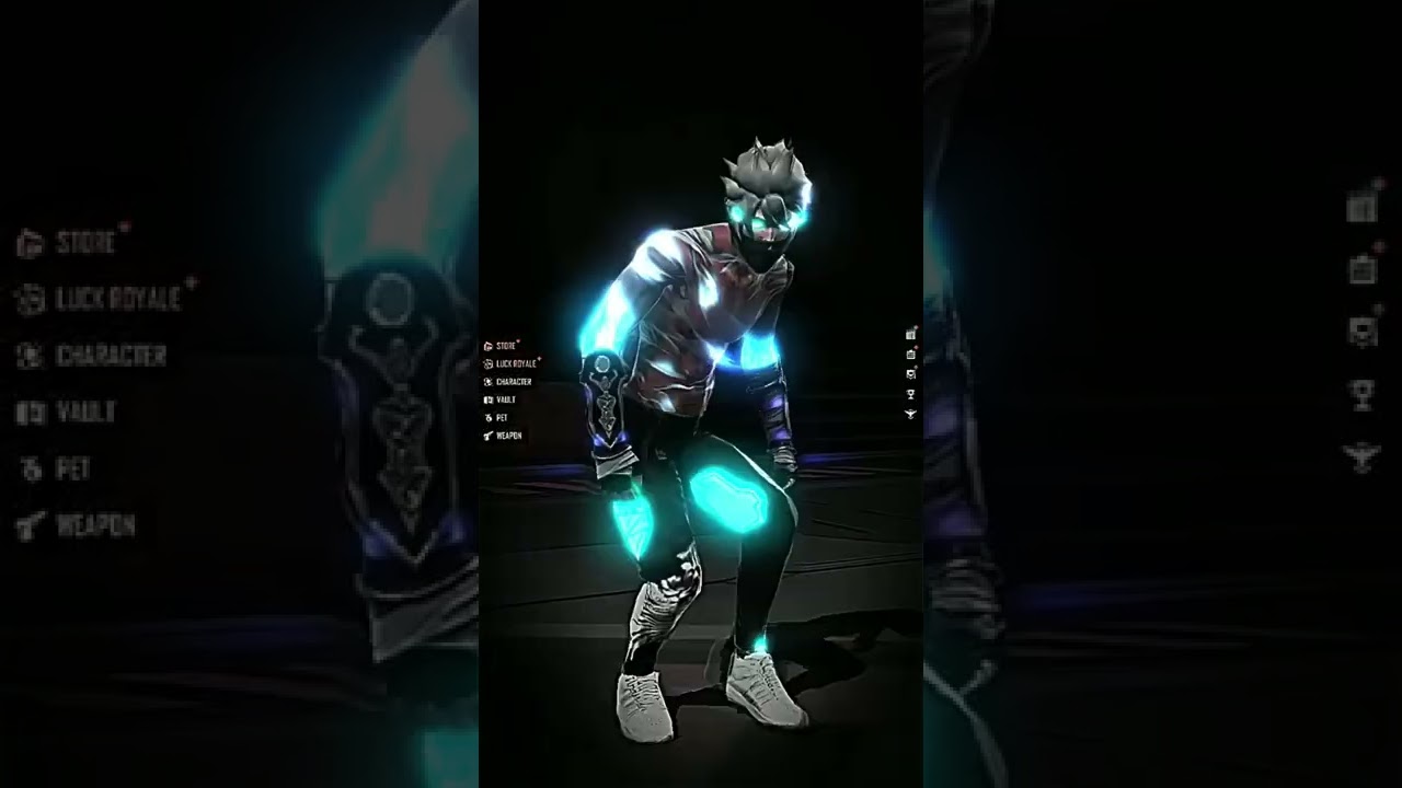 neptune glow free fire lobby edit 