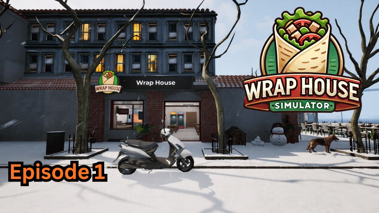 I Opened My FIRST Wrap House! | Wrap House Simulator (Episode 1)