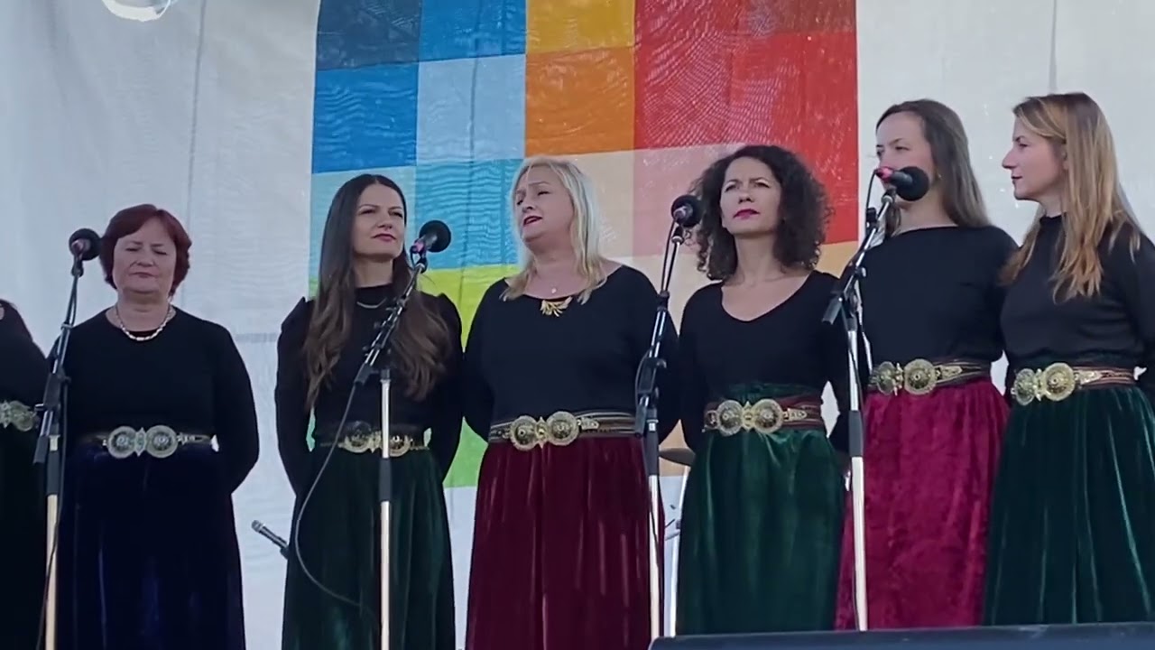 Richmond Folk Festival 2022, Isokratisses, Polyphonic singing, Epirus Deropoli, Politsani, Albania 1