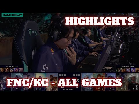 KC vs FNC - All Games (Bo5) Highlights | Round 2 LEC Summer 2025 Playoffs | Fnatic vs Karmine Corp