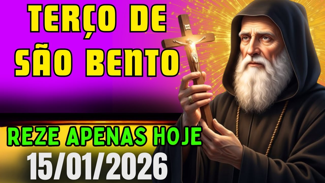 TERÇO MILAGROSO DE SÃO BENTO reze agora mesmo