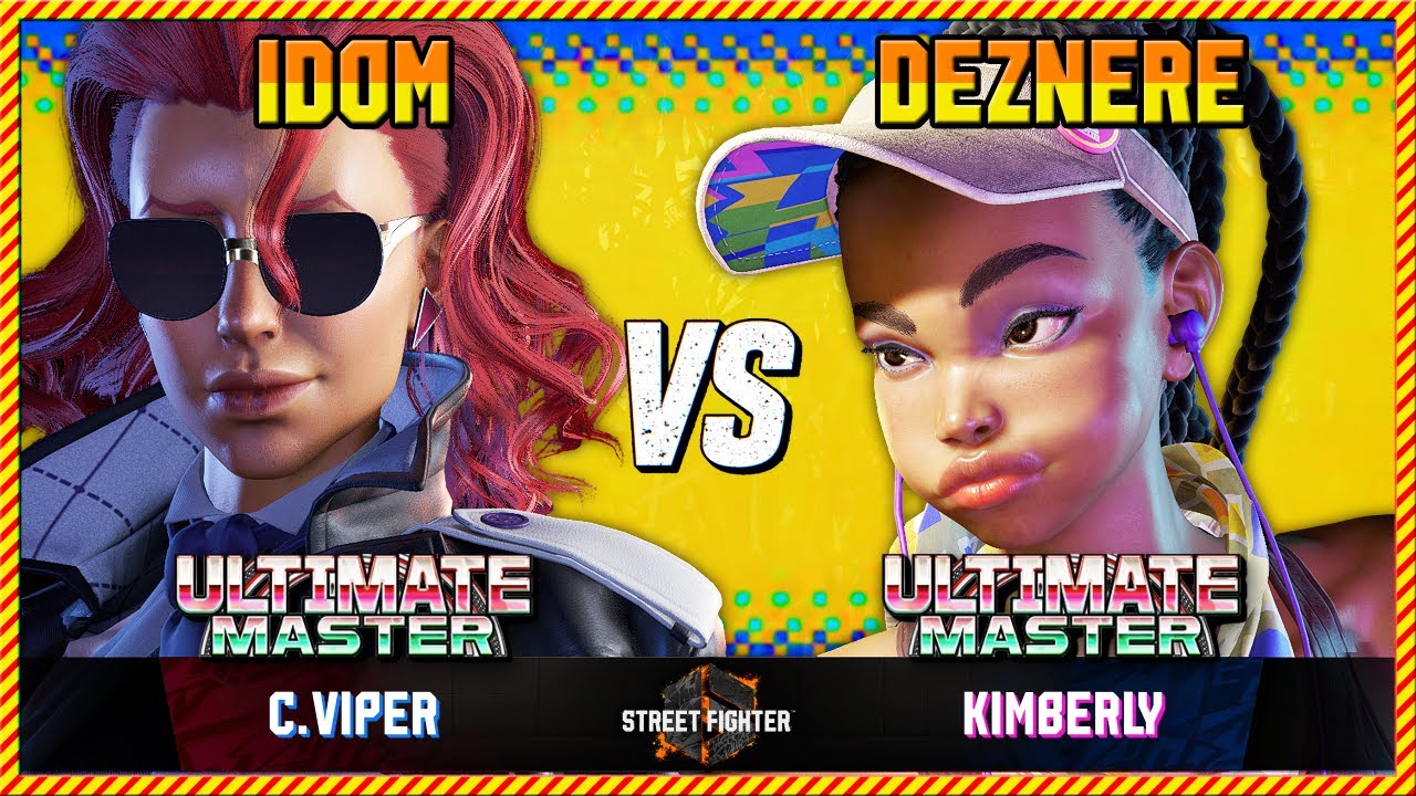 STREET FIGHTER 6 ▰ IDOM (C.Viper) vs DEZNERE (Kimberly) ▰ SF6 High Level Gameplay