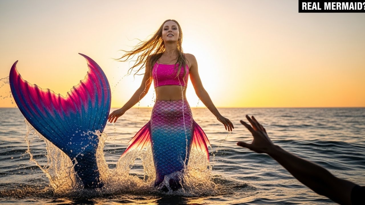 Real Mermaid Sighting in the Deep Sea – A Beautiful Ocean Story Unfolds
