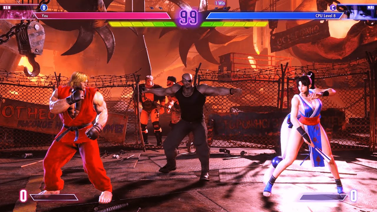 Ken vs Mai Shiranui (Hardest) - Street Fighter 6.| Epic Battle