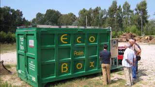EcoPalm BOX for fight the red palm weevil with microwaves