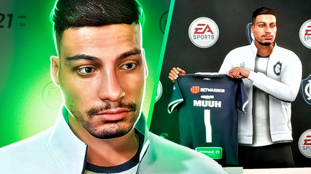 O COMEÇO DA CARREIRA NO BRASIL !!! - FIFA 21 Modo Carreira Brasileirão - Parte 1