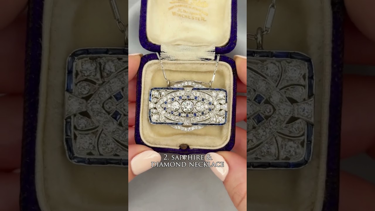 Art Deco Jewelry: Which Piece is Your Favorite? Ring, Necklace, Earrings, Bracelet, Brooch