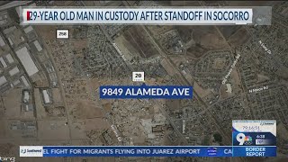 Man in custody after SWAT standoff in Socorro