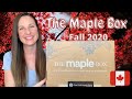 Unboxing the Fall 2020 Maple Box!
