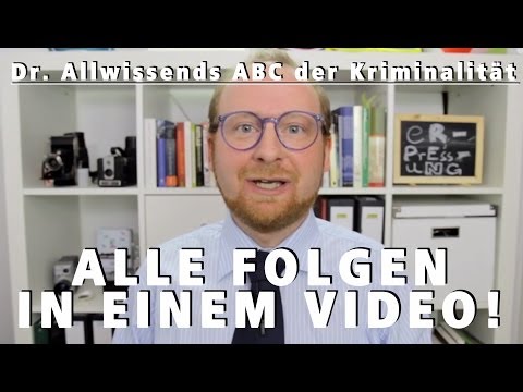 A-Z: Doktor Allwissends ABC der Kriminalität #WV.WS