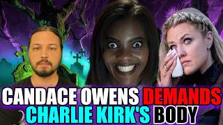 Candace Owens gets WEIRD over Charlie Kirks body..