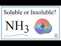 Ammonia and Water Interactions