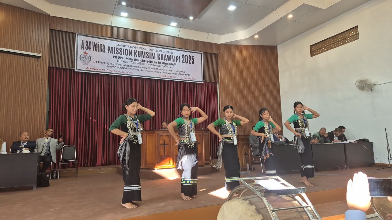 Kaubru gospel remix dance || Manipur mission khawmpi_2025