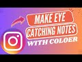 Make Eye-Catching Instagram Notes with Colours - 2026