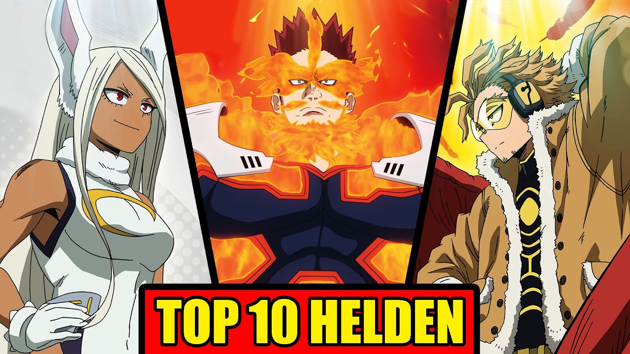 TOP 10 HELDEN in My Hero Academia ERKLÄRT!
