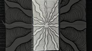 Easy Beginner Friendly Doodle | #easydoodleart #beginnerfriendly #doodle #therapy #easy #doodleart