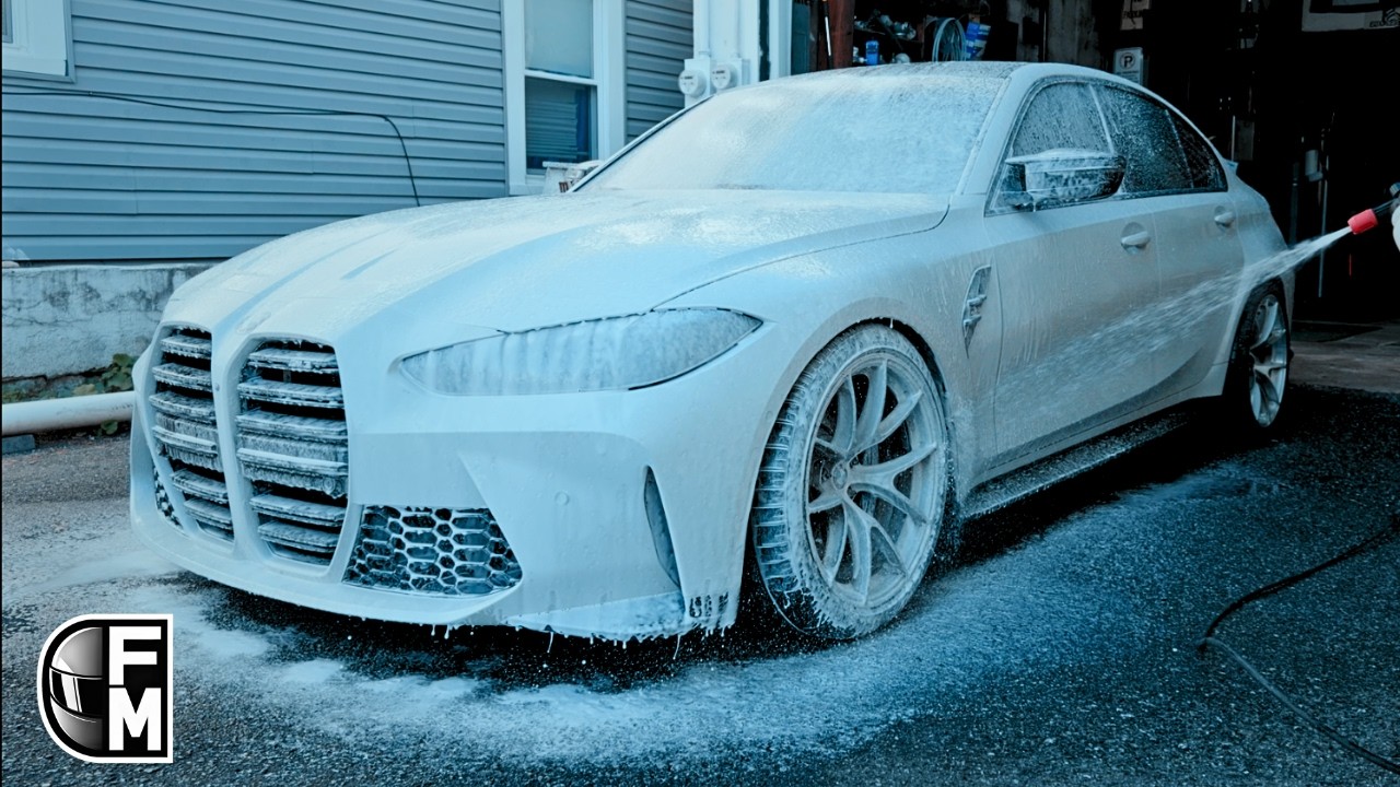 BMW G80 M3 Alpine White Detailing