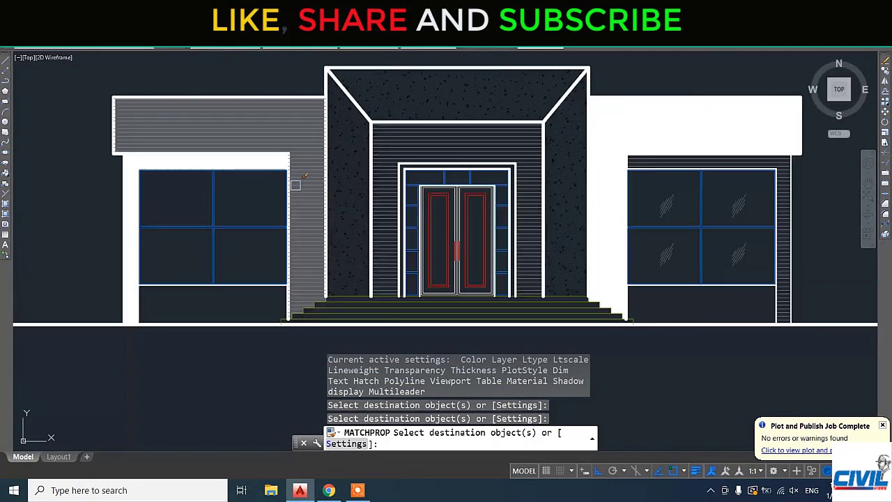 32x50 House 3D Elevation-2021 |3BHK| 4BHK| Civil Vibes