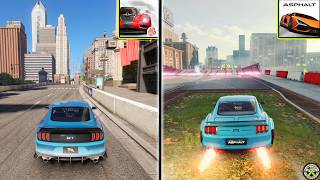 Racing Master vs Asphalt Legends: Chicago Gameplay Comparison