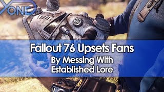 Fallout 76 Upsets Fans by Messing with Established Lore
