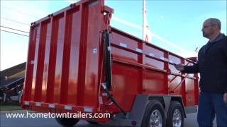 BWise DU Series Ultimate Dump Trailers Ramp Tutorial