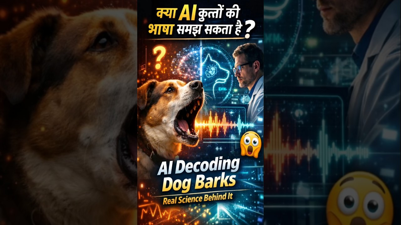 क्या AI कुत्तों की भाषा समझ सकता है? 🐶AI Decoding Dog Barks – Real Science Behind It 😱 