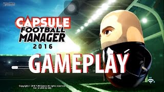 Capsule Football Manager 2016 Edition Gameplay iOS / Andriod Video HD screenshot 2