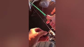 Dock fishing for crappie