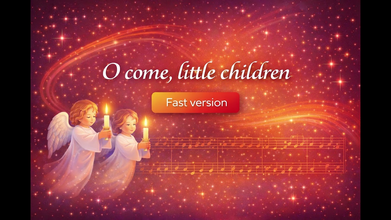 O Come, Little Children – 100 BPM | Tutti: Violin & Piano (With Click)