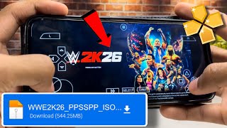 [NEW] WWE 2K26 PPSSPP ISO MOD WITH ULTRA HD TEXTURE PACK | WWE2K26 PPSSPP MODPACK ANDROID