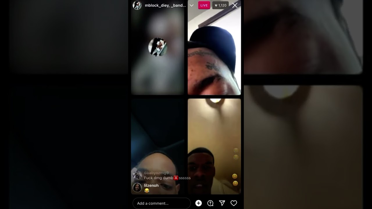 Mblock Vs Dmg Lil Deuce 😳 Bando Kd Grazed In The Head While Sliding