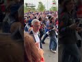 Mike Breen on the Knicks parade route