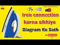 Electric Iron Wire Connection Diagram | Electric Iron Connection Diagram | Electric Iron Connection