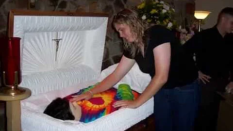 The Casket Viewing Ceremony for Joshua Johnson