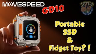 MoveSpeed GD10 - The Portable SSD with Touchscreen & Fidget Toy?!! : REVIEW