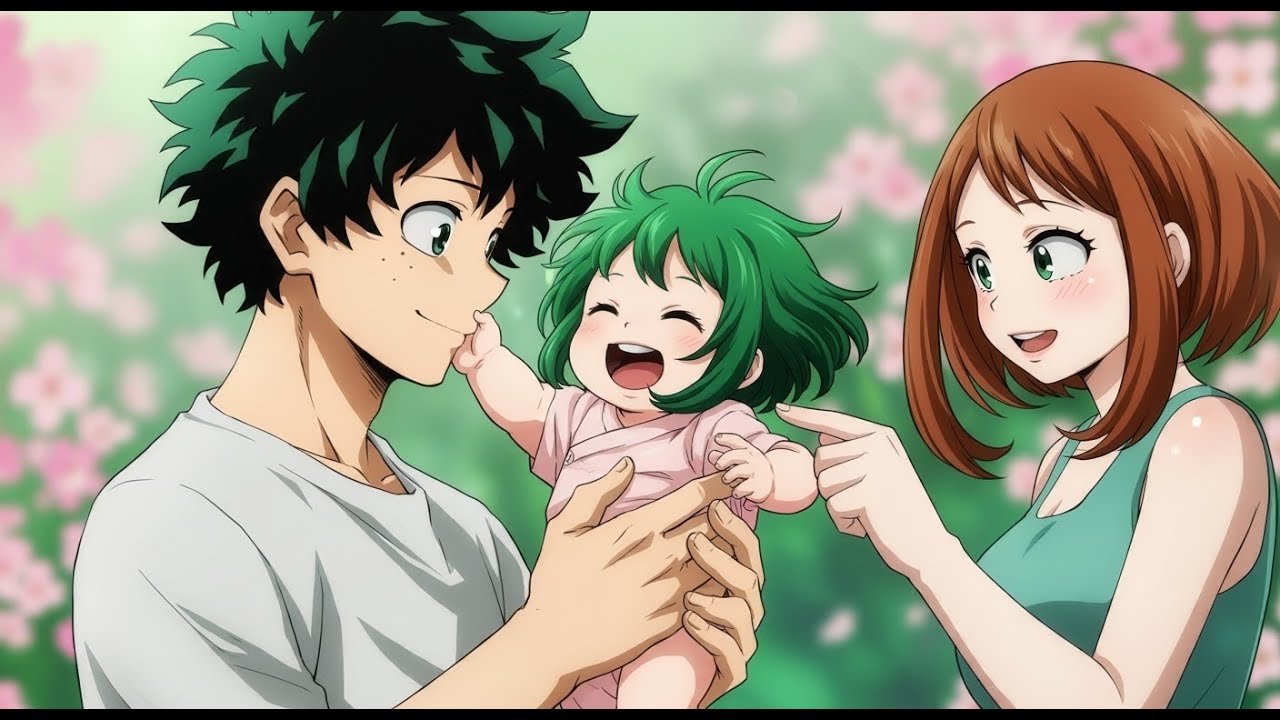 У Деку и Очако есть ребёнок — Плаксы (MHA Comic Dub)