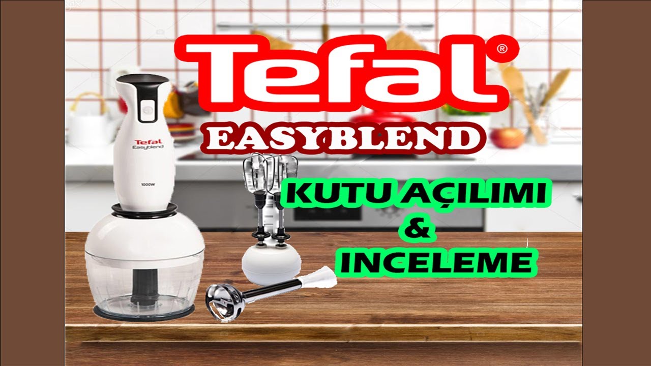 Tefal Easyblend 1000 W Blender Seti KUTU AÇILIMIİNCELEME YouTube