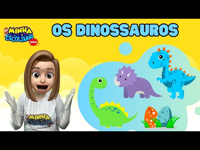 Os Dinossauros G4 - Educação Infantil - Videos Educativos - Atividades para Crianças