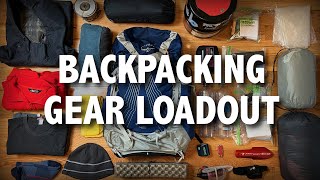 Gear Load-Out - What I Pack For A Three Night Backpacking Trip