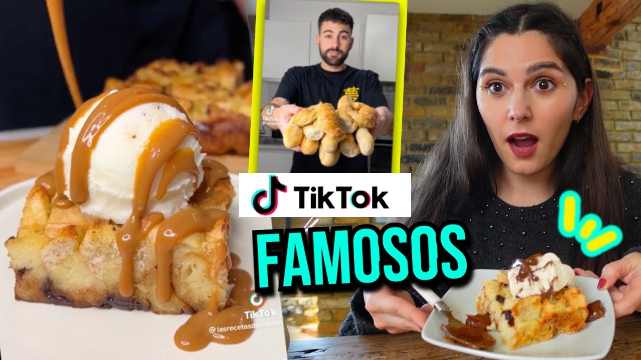 7 dias COMIENDO recetas de TIKTOKERS FAMOSOS (Dia 2): Las recetas de Simon - Caro Trippar