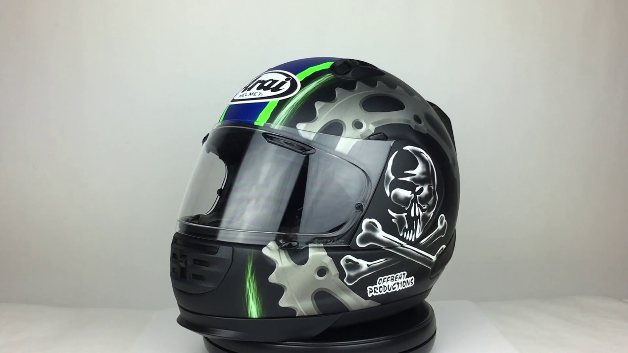 arai defiant jolly roger helmet $759.95 Arai Defiant Jolly Roger 2 Full Face Helmet 2013 #196476