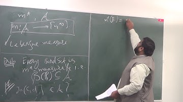 Lecture 7 (Part 1): Consequences of Caratheodry Theorem; Borel sets are m^{*}-measurable