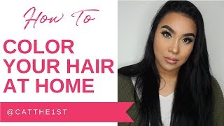 How To Color Your Hair At Home Step-By-Step